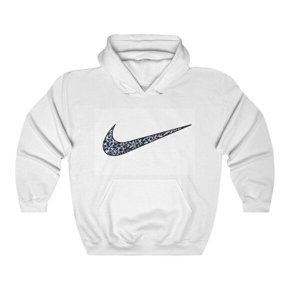 Custom Made Unisex White or Black Pullover Hoodie Hooded Sweatshirt NWOT - Picture 1 of 4